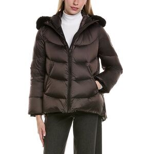 Gorski Womens Après Down Ski Jacket, Brown